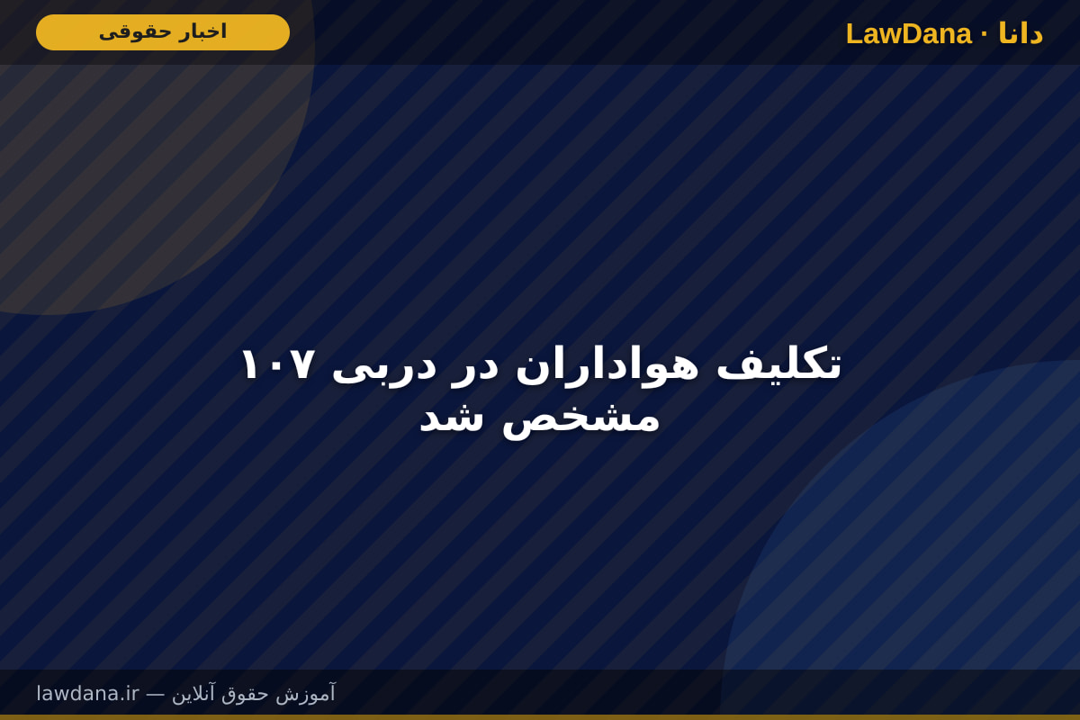 تکلیف هواداران در دربی ۱۰۷ مشخص شد