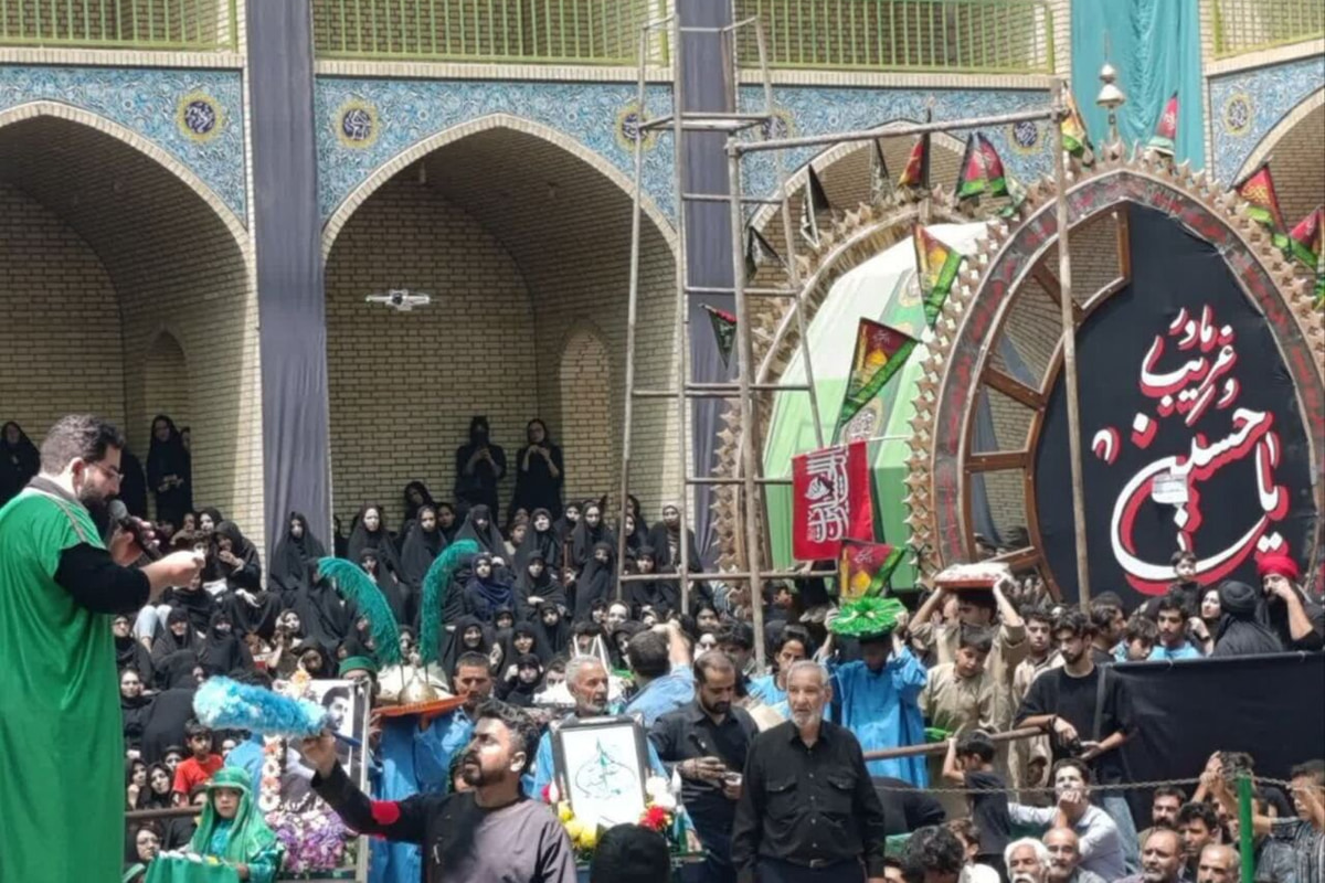 آئین سنتی تعزیه‌خوانی روستای گردشگری مذهبی توت
