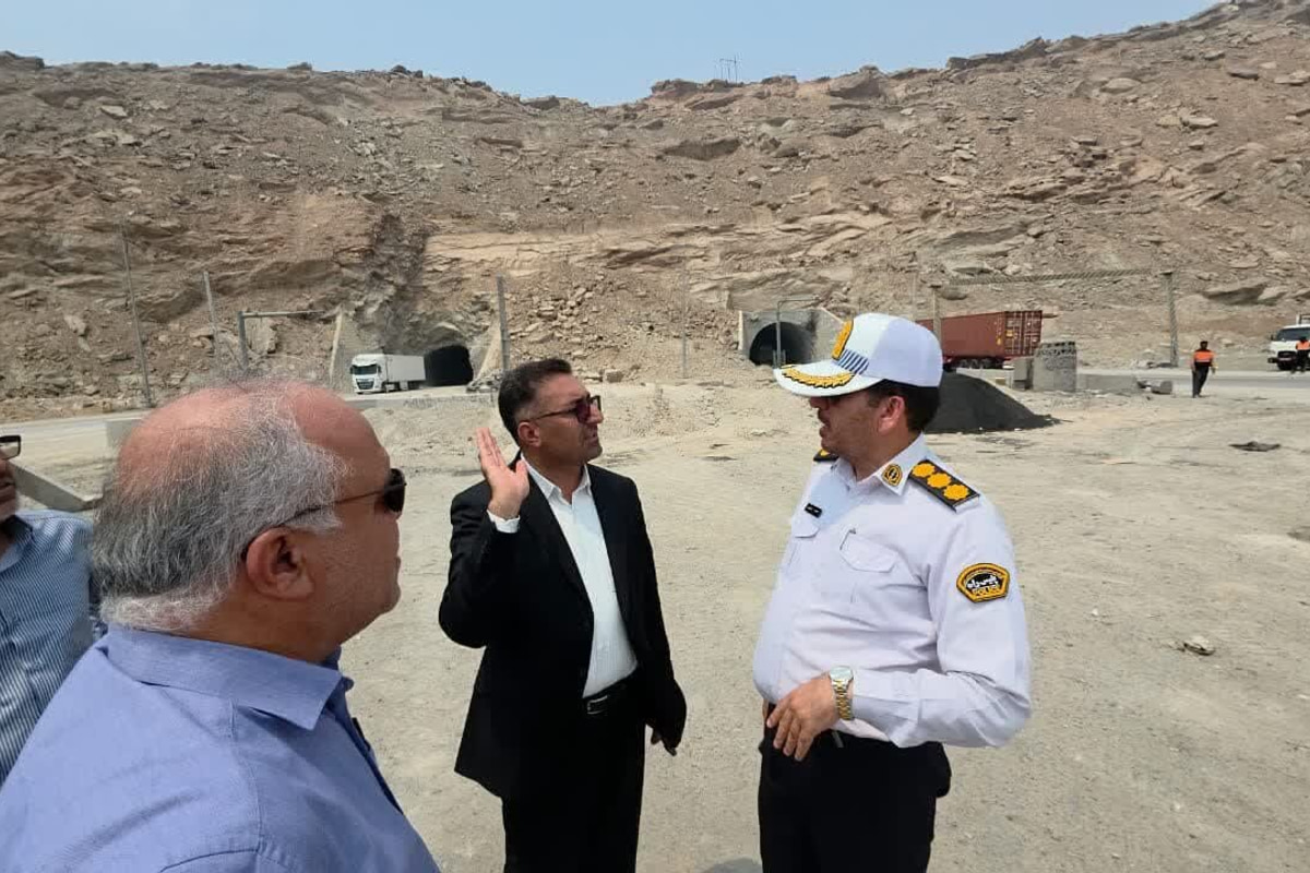 بازدید رئیس کل دادگستری هرمزگان از محور بندرعباس-سیرجان
