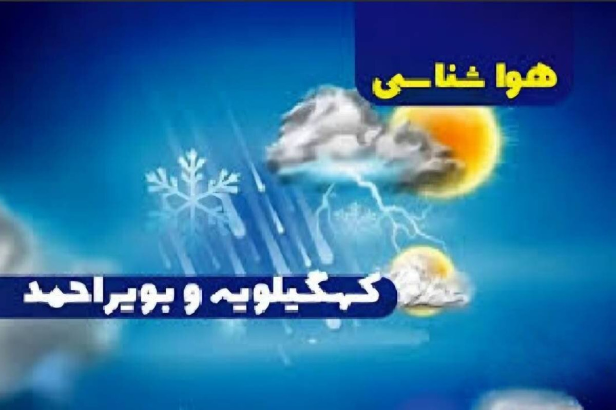 تداوم هوای گرم و وزش باد در کهگیلویه و بویراحمد
