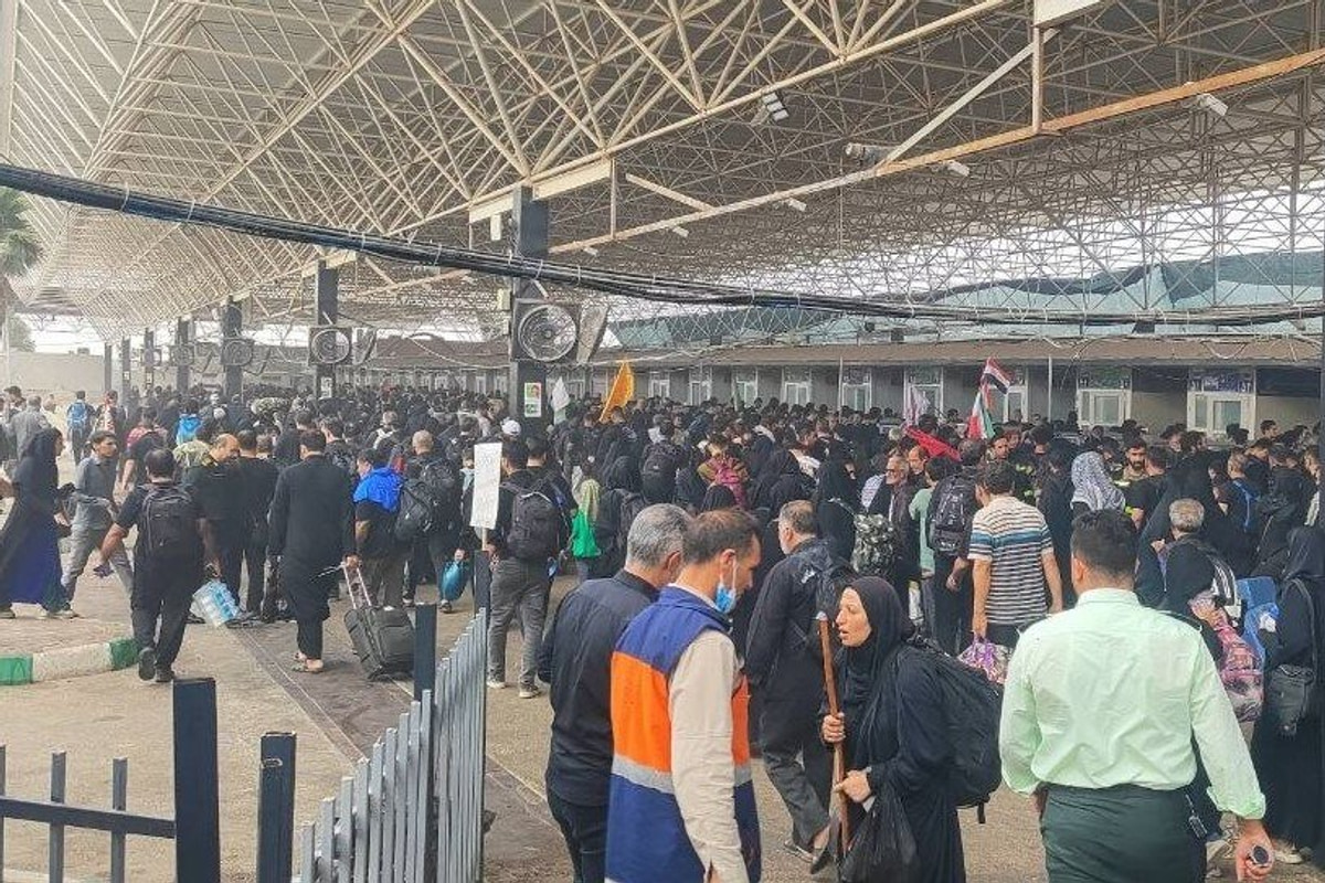 تردد زائران از مرز مهران به ۲ میلیون و ۸۴۵ هزار نفر رسید