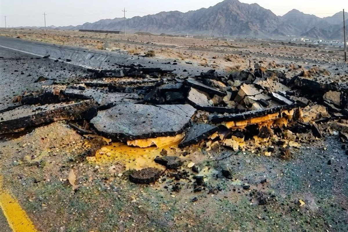 خرابکاری تروریست ها در مسیر ترانزیتی زاهدان ـ خاش