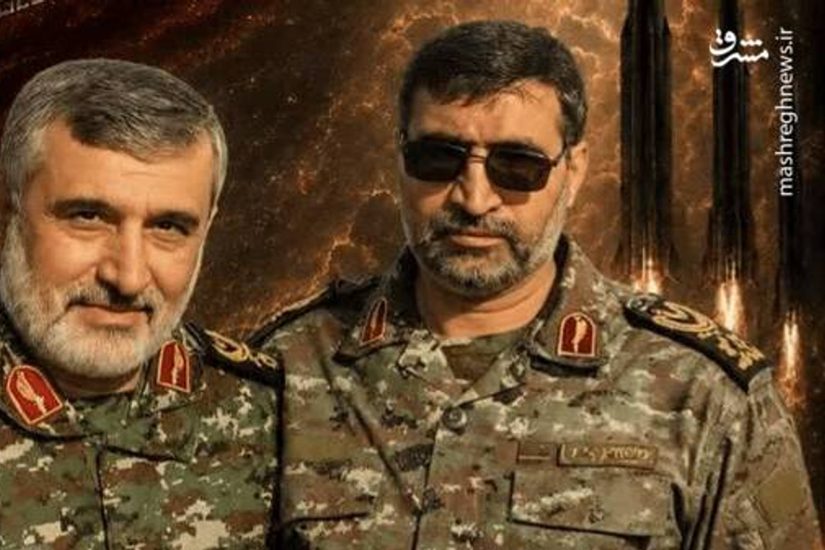 عکسهای دیده نشده از رفاقت دو فرمانده موشکی