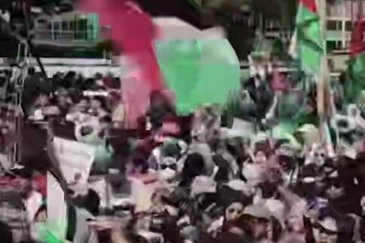 فیلم/ تظاهرات گسترده در جاکارتا در حمایت از فلسطین