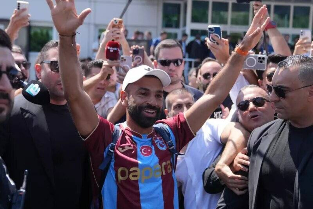 فیلم/ محمد صلاح مات و مبهوت استقبال هواداران ترابزون اسپور