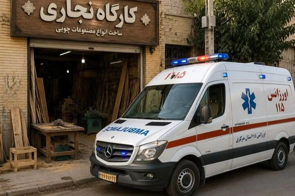 قطع انگشتان دست یک کارگر ۳۳ساله در حین انجام کار