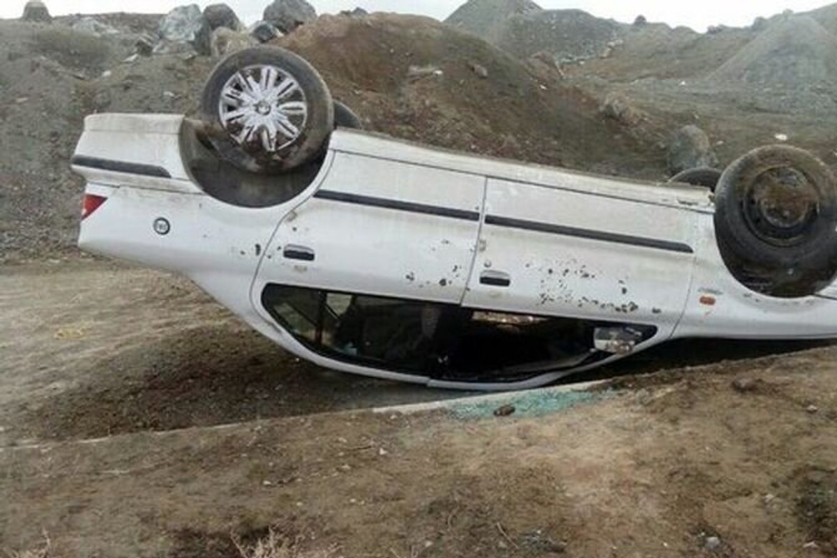 واژگونی خودروی سمند مرگبار شد