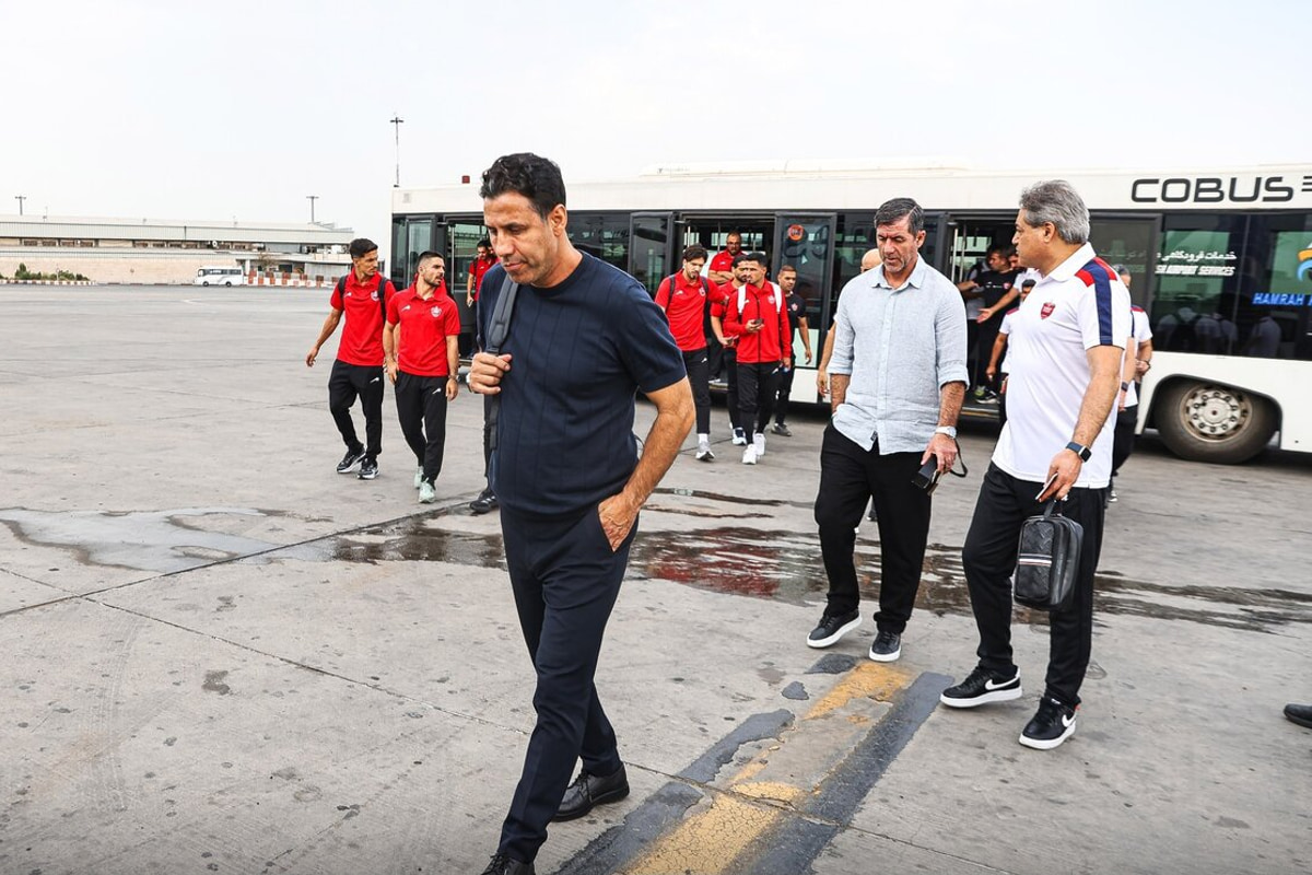 کاروان ۵۱ نفره پرسپولیس عازم ترکیه شد